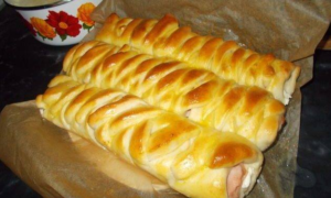 Read more about the article Brzi doručak koji svi obožavaju: Pletenica sa šunkom i sirom
