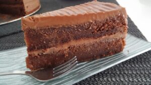 Read more about the article Čokoladna torta s mokrim biskvitom
